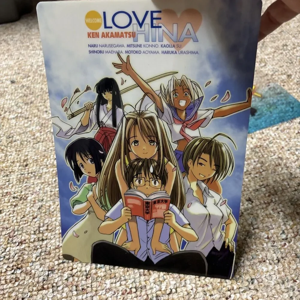 Love Hina Shitajiki Pencil Boards Lot (8 total) - ~7x10